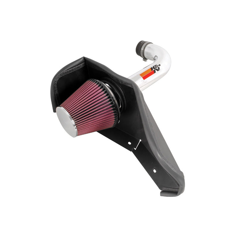 K&N High Performance Air Intake Kit, passar Dodge Dakota & Mitsubishi Raider 3.7L V6 2007-2008 (77-1558KP)