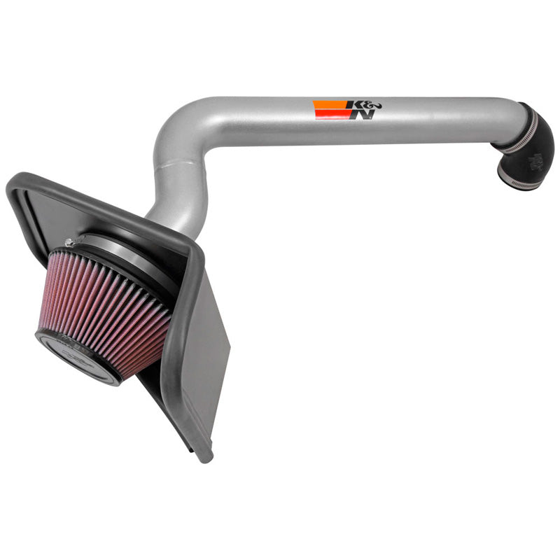 K&N High Performance Air Intake Kit, passar Jeep Renegade/Compass 2.4L L4 2015- - Silver (77-1565KS)