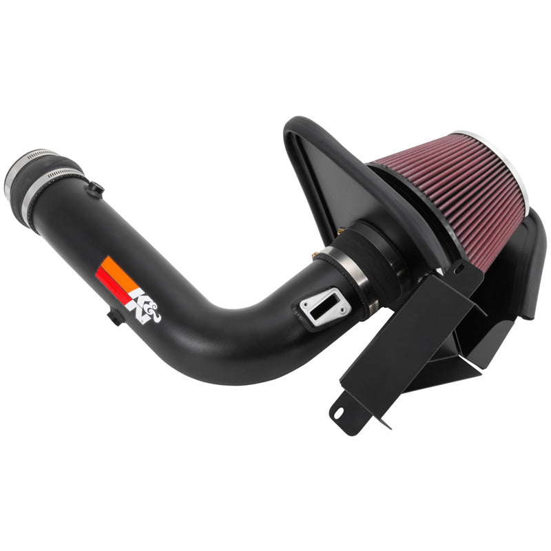 K&N High Performance Air Intake Kit, passar Ford Flex/Taurus 3,5L V6 exkl. Turbo 2013-2019 - Svart (77-2576KTK)