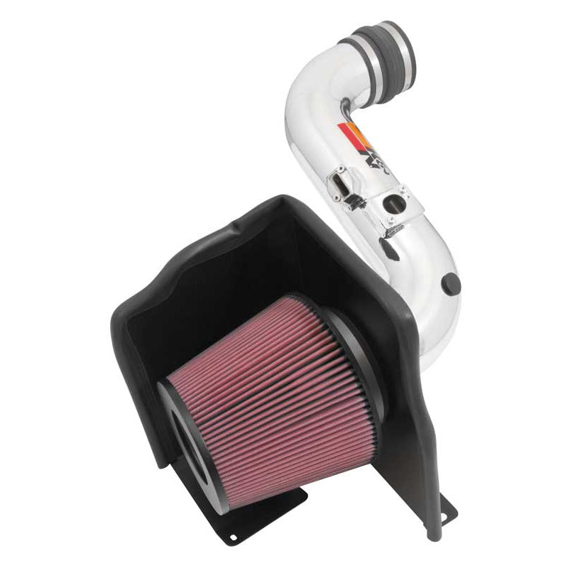 K&N High Performance Air Intake Kit, passar Chevrolet Silverado/GMC Sierra 2500 HD/3500 HD 6.6L V8 Diesel 2015-2016 (77-3087KP)