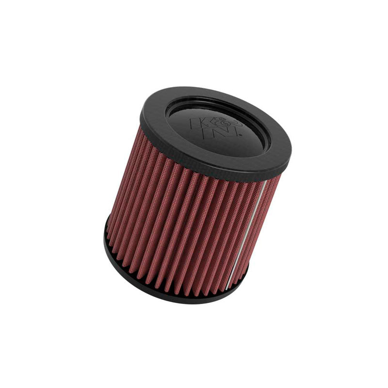 K&N Universalluftfilter - Kolfibertopp - 70 mm fläns, 130 mm bas, 114 mm topp, 127 mm höjd (RP-3221)