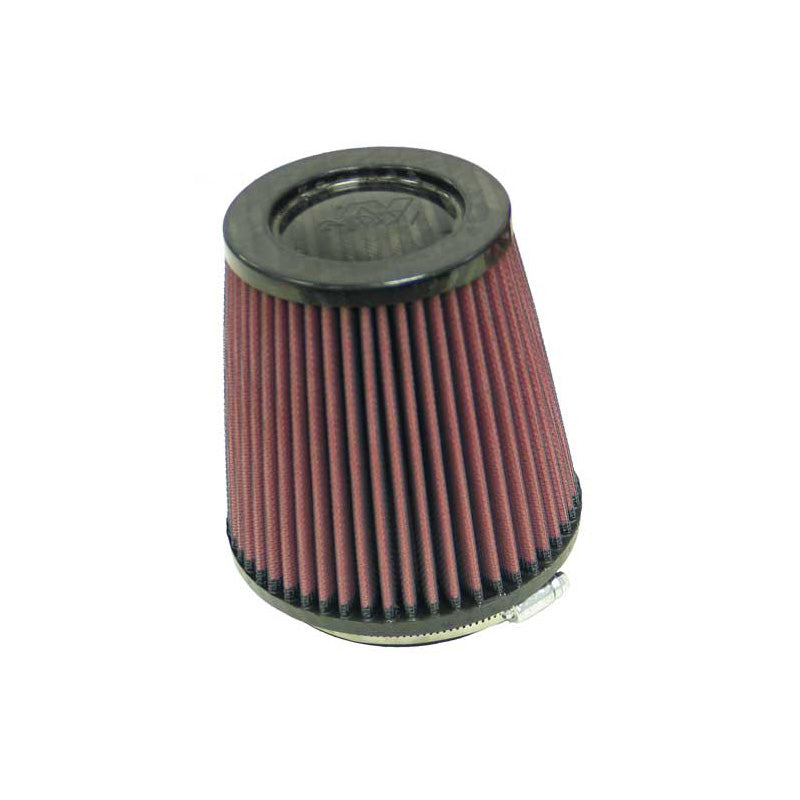 K&N Universalluftfilter - Kolfibertopp - 102 mm fläns, 137 mm bas, 102 mm topp, 140 mm höjd (RP-4660)