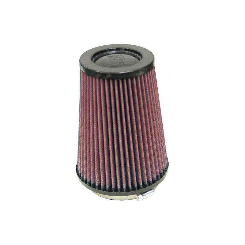 K&N Universalluftfilter - Kolfibertopp - 102 mm fläns, 137 mm bas, 102 mm topp, 178 mm höjd (RP-4970)