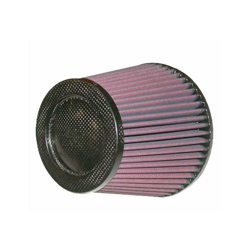 K&N Universalluftfilter - Kolfibertopp - 127 mm fläns, 165 mm bas, 114 mm topp, 143 mm höjd (RP-5113)