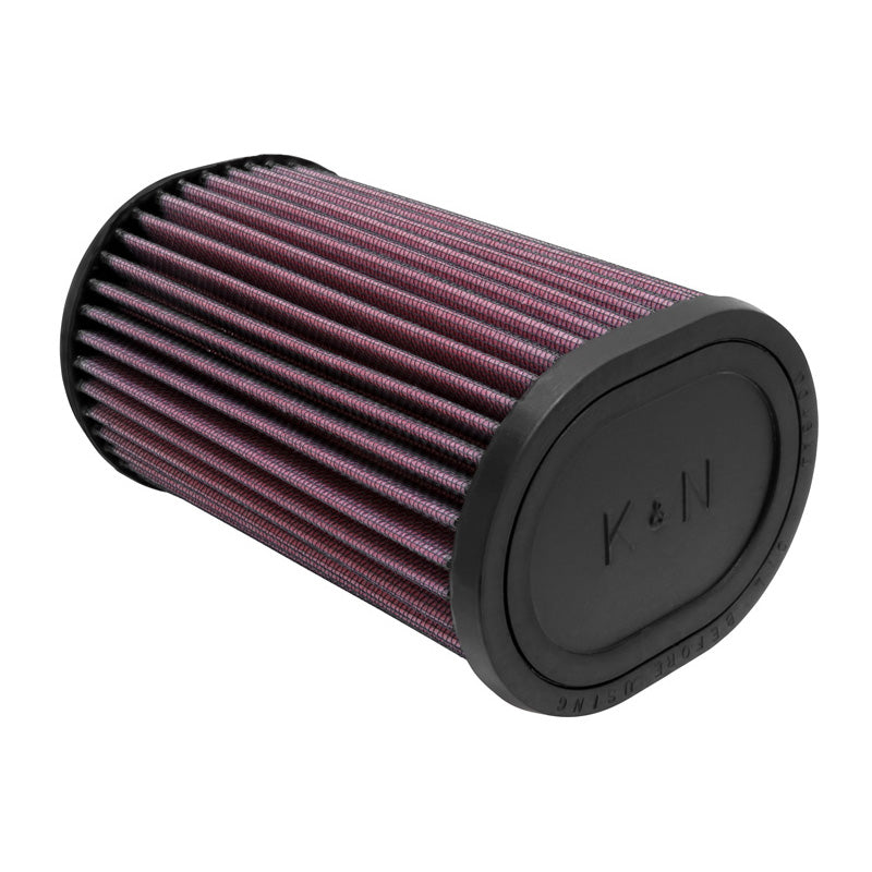 K&N Universal Oval Air Filter 62 mm fläns, 20 graders vinkel, 114 mm x 95 mm, 178 mm höjd (RU-1390)