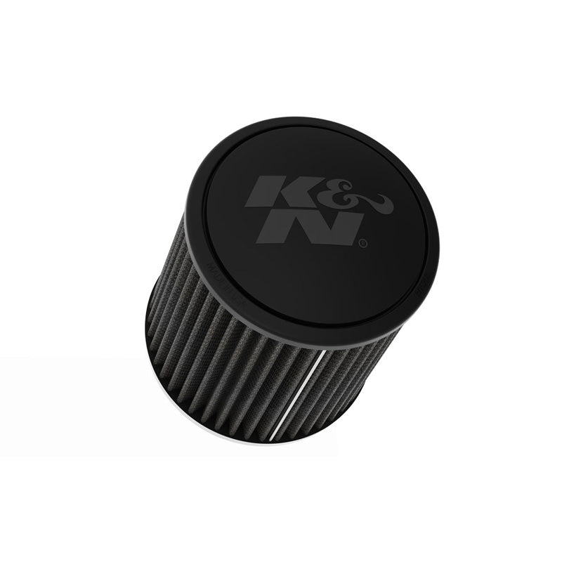 K&N Black Universal Dryflow koniskt luftfilter 76 mm fläns, 152 mm bas, 133 mm topp, 152 mm höjd (RU-3108HBK)