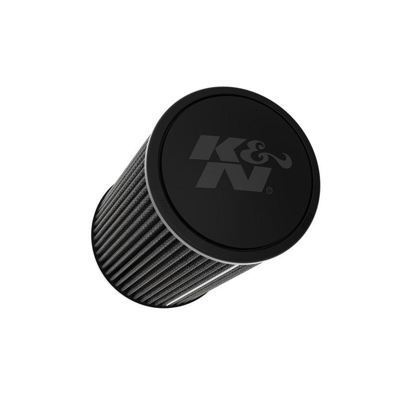 K&N Black Universal Dryflow koniskt luftfilter 76 mm fläns, 152 mm bas, 133 mm topp, 229 mm höjd (RU-3109HBK)