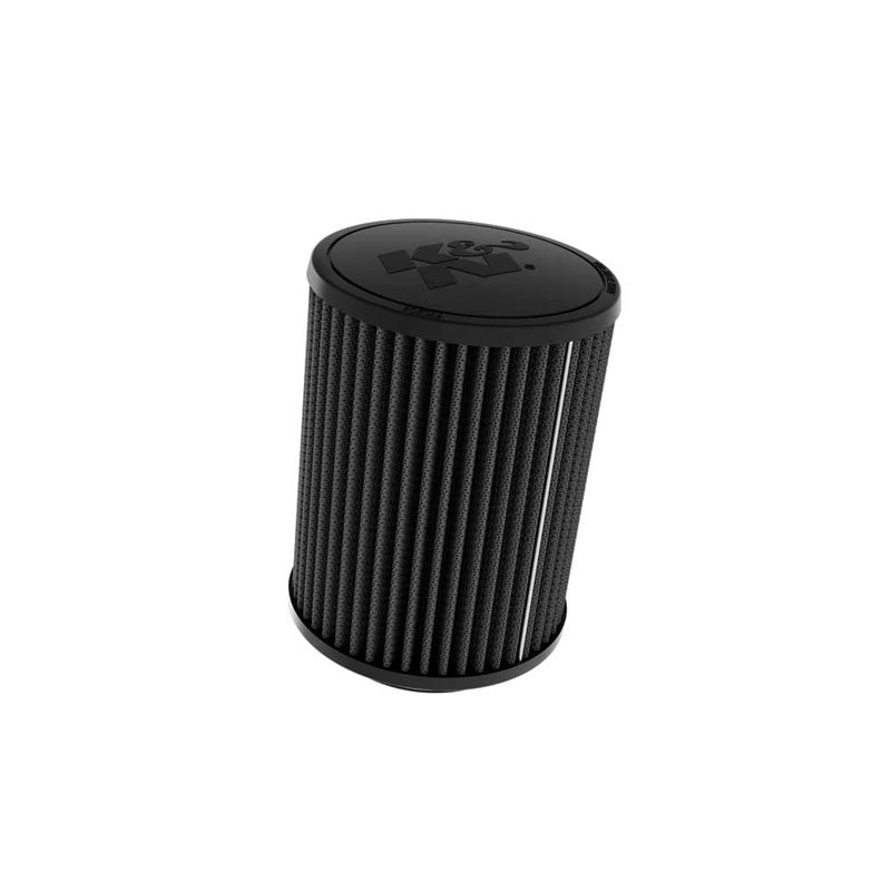 K&N Black Universal Dryflow Runt luftfilter 76 mm fläns, 127 mm ytterdiameter, 165 mm höjd (RU-3128HBK)