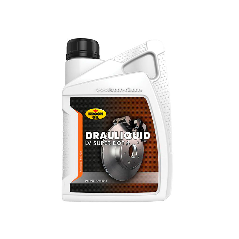 Kroon-Oil, Drauliquid-LV Super DOT 4 - Premium Brake Soap - 1L