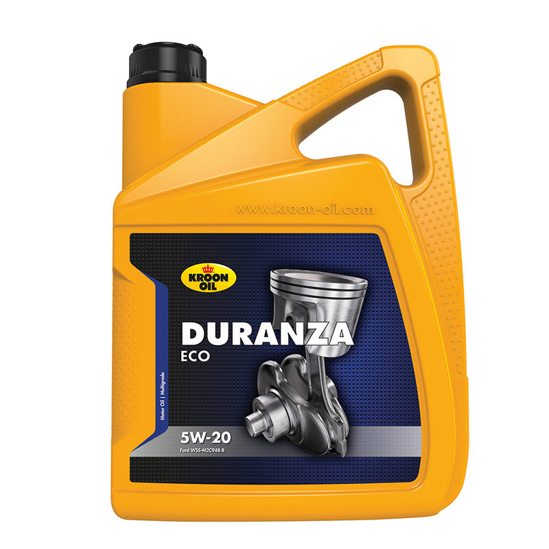 Kroon-Oil, Duranza ECO 5W-20 - Bränslebesparande motorolja - 5L