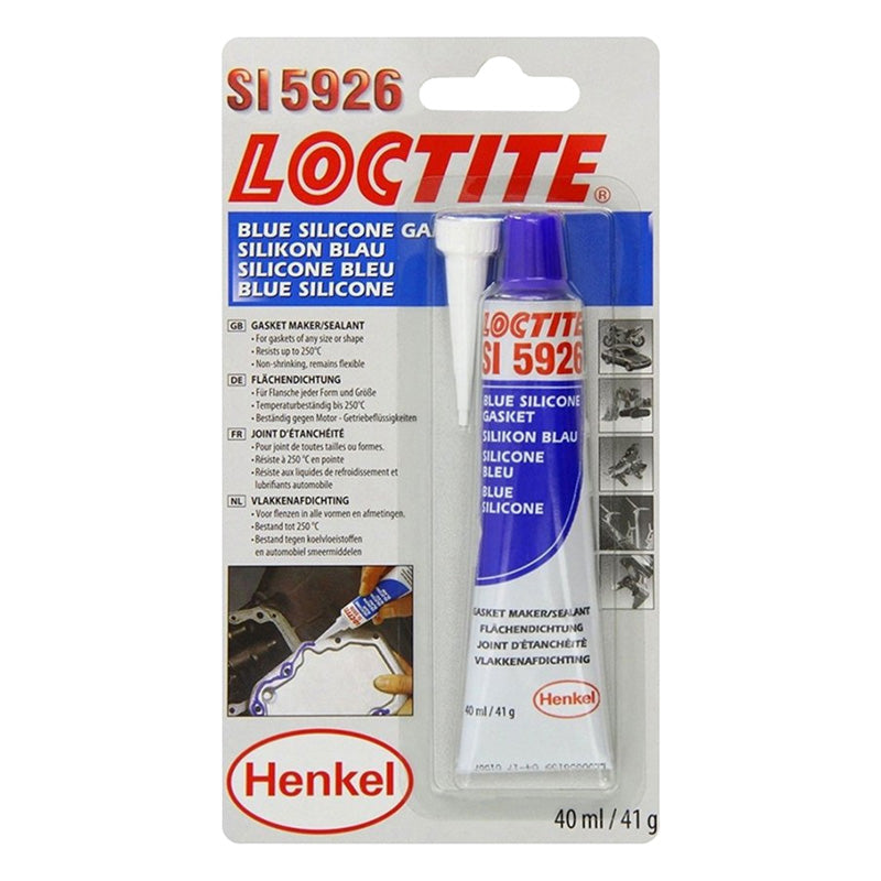 Loctite, 5926 Silikonpackning tätningsmedel (blå) 40ml