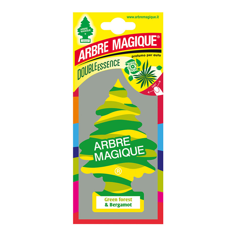 Wunderbaum, Double Essence Air Freshener - Green Forest & Bergamott