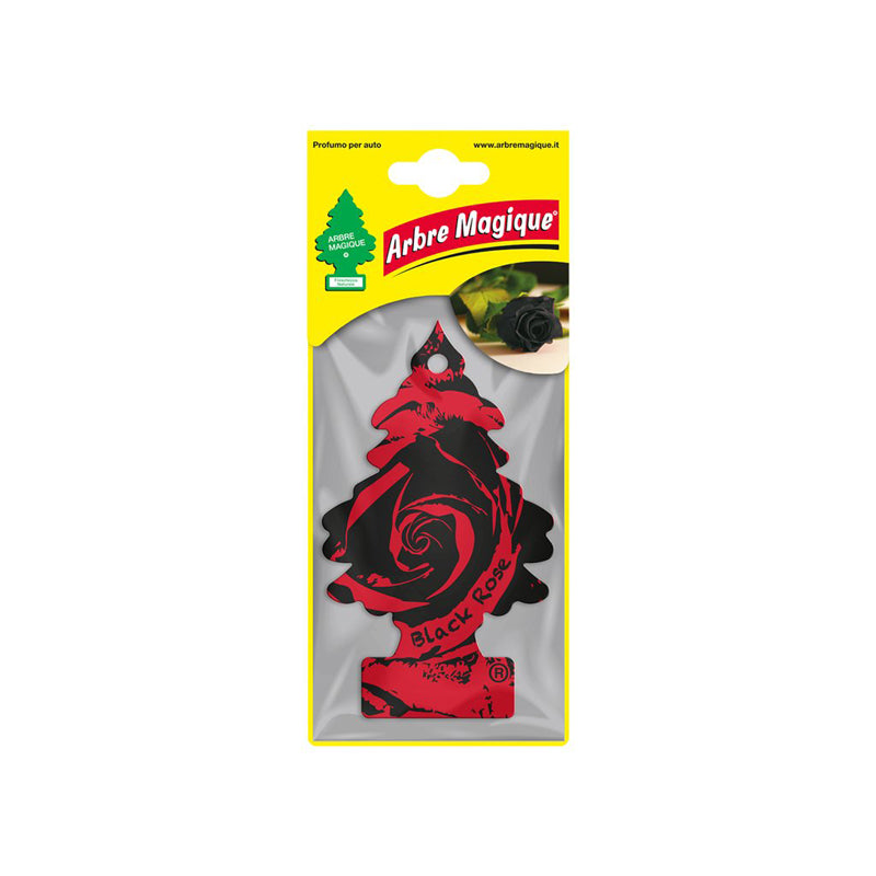 Wunderbaum, Elegant Black Rose Air Freshener - 7 veckors doft