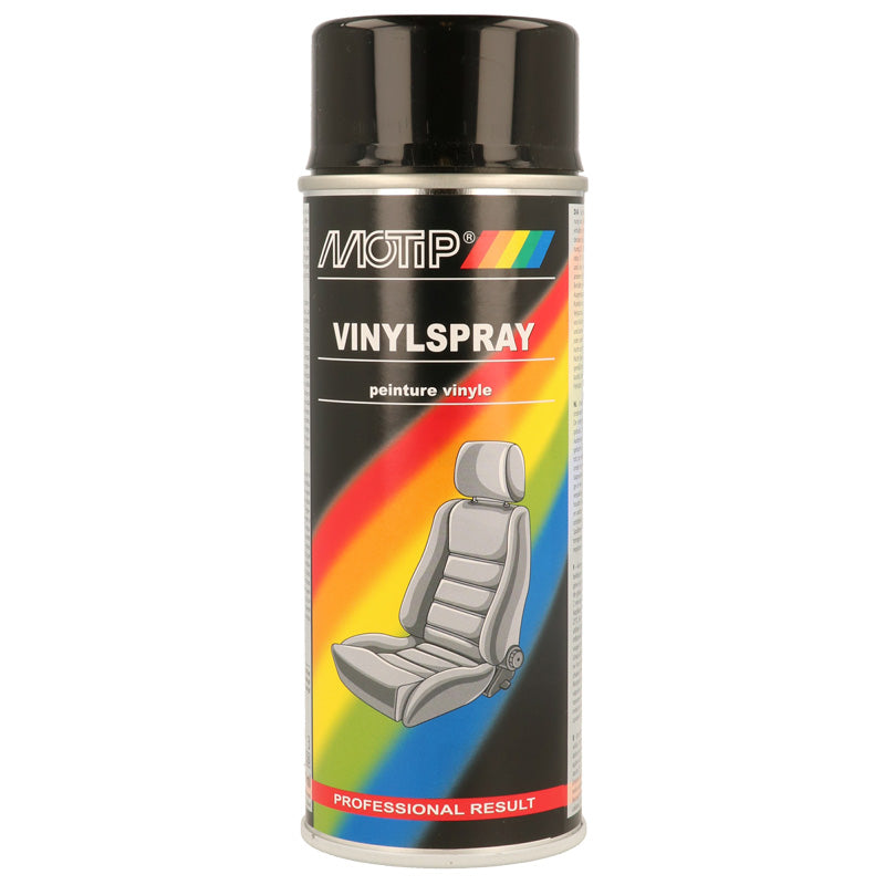 Motip, Vinyl Spray - Svart - 400ml