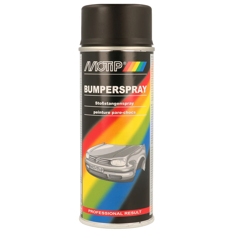 Motip, Bumper Spray - Svart - 400ml