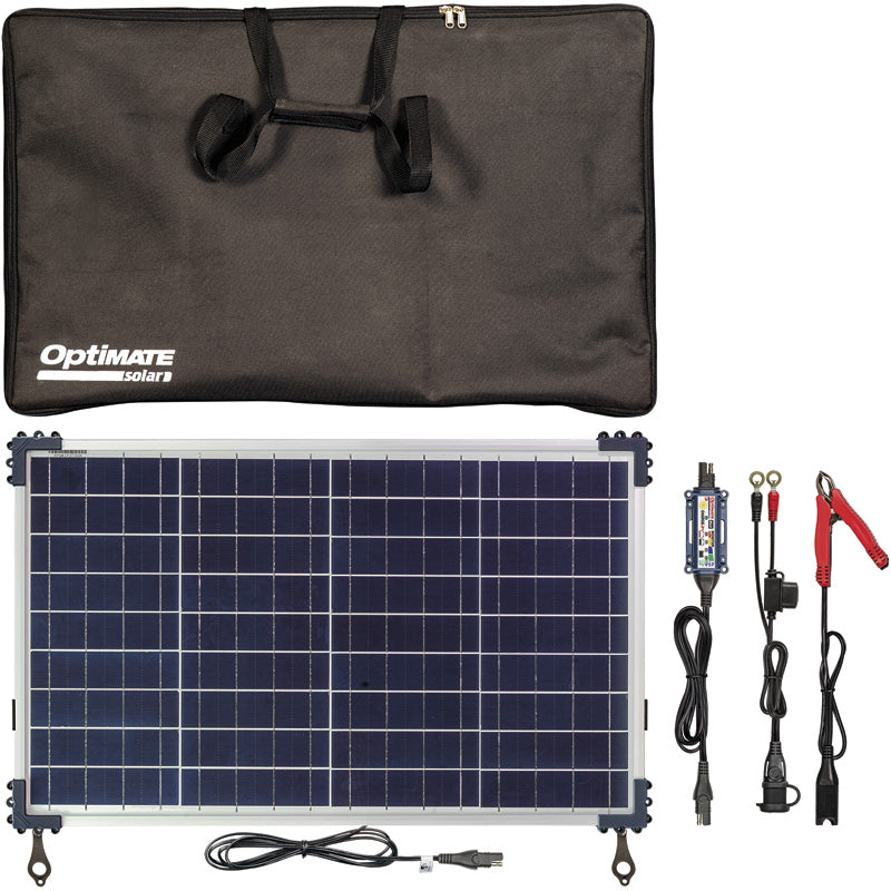 OptiMate, Solar DUO Travel Kit 40W - 5A batteriladdare & monitor