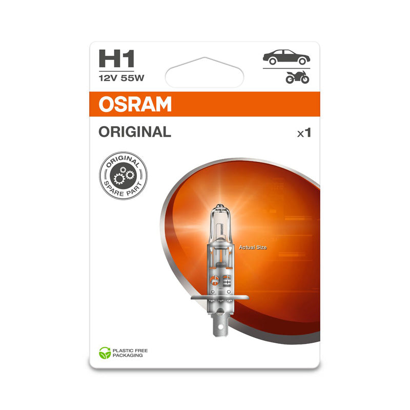 Osram, Original halogenlampa - H1 - 12V/55W - Enstyck