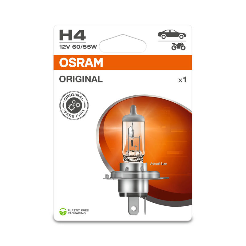 Osram, Original halogenlampa H4 - 12V/60-55W - Enkelsats