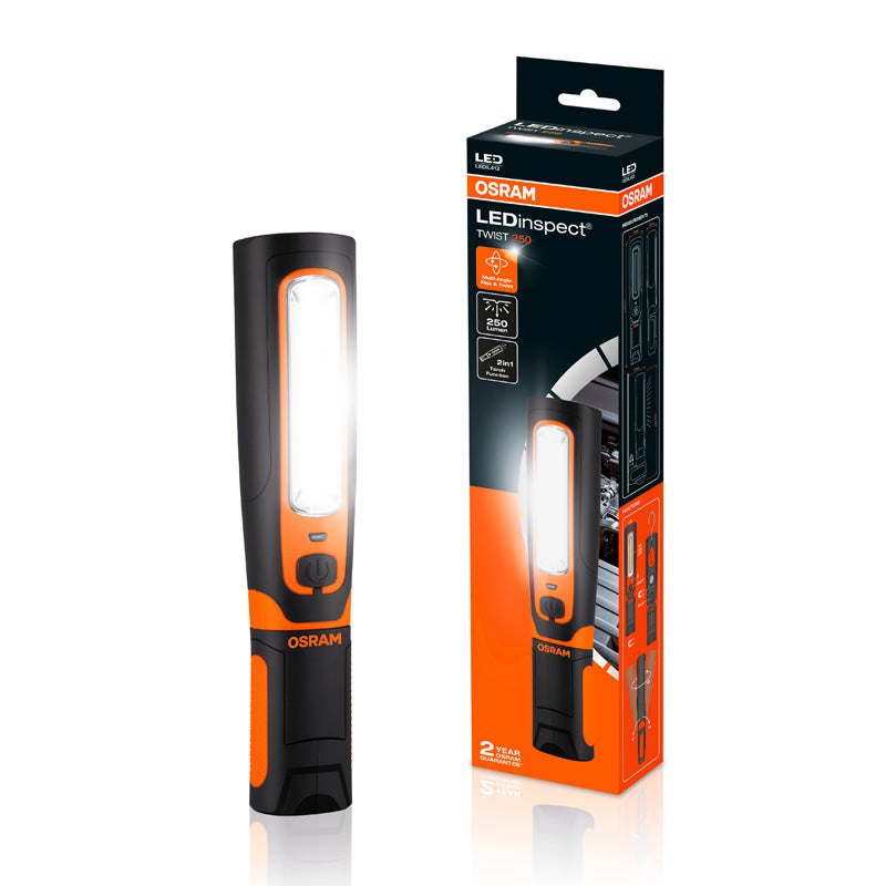 Osram, LEDinspect® TWIST 250 - Handinspektionslampa med 360° rotation