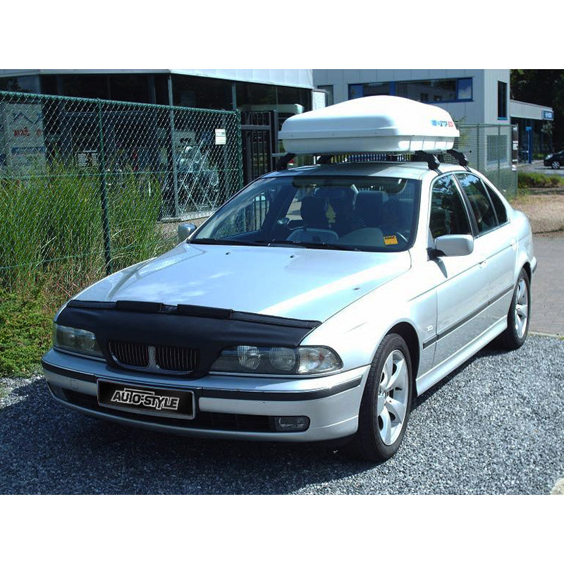 AutoStyle, HoodBra, passar BMW 5-serie E39 1996-2003 svart