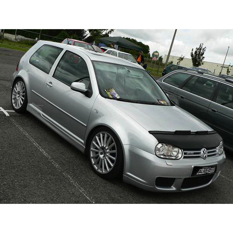 AutoStyle, HoodBra, passar Volkswagen Golf IV + R32 1998-2003 svart