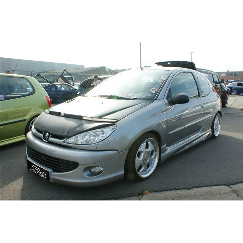 AutoStyle, HoodBra, passar Peugeot 206 1999-2005 svart