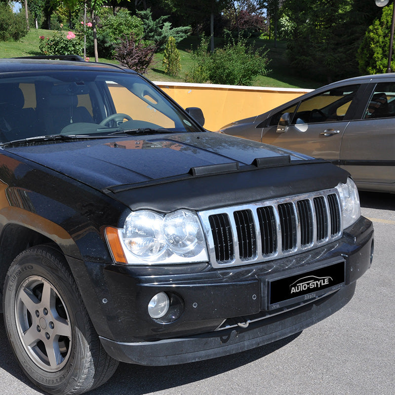 AutoStyle, HoodBra, passar Jeep Cherokee 2006- svart