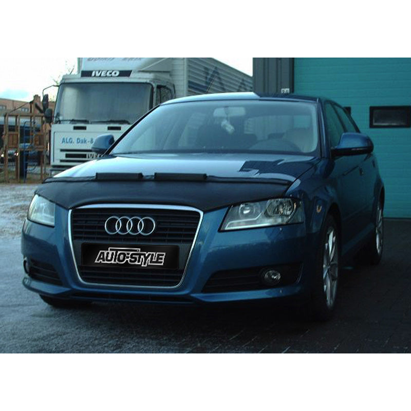 AutoStyle, HoodBra, passar Audi A3 8P 2009- svart (ansiktslyftning)