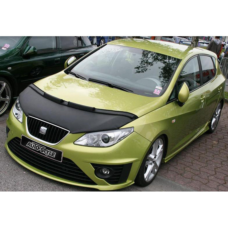 AutoStyle, HoodBra, passar Seat Ibiza 6J 2008-2012 svart