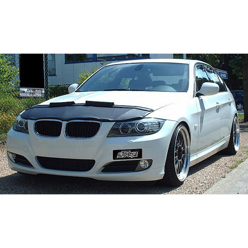 AutoStyle, HoodBra, passar BMW 3-serie E90/E91 sedan/touring 2008- svart (ansiktslyft)