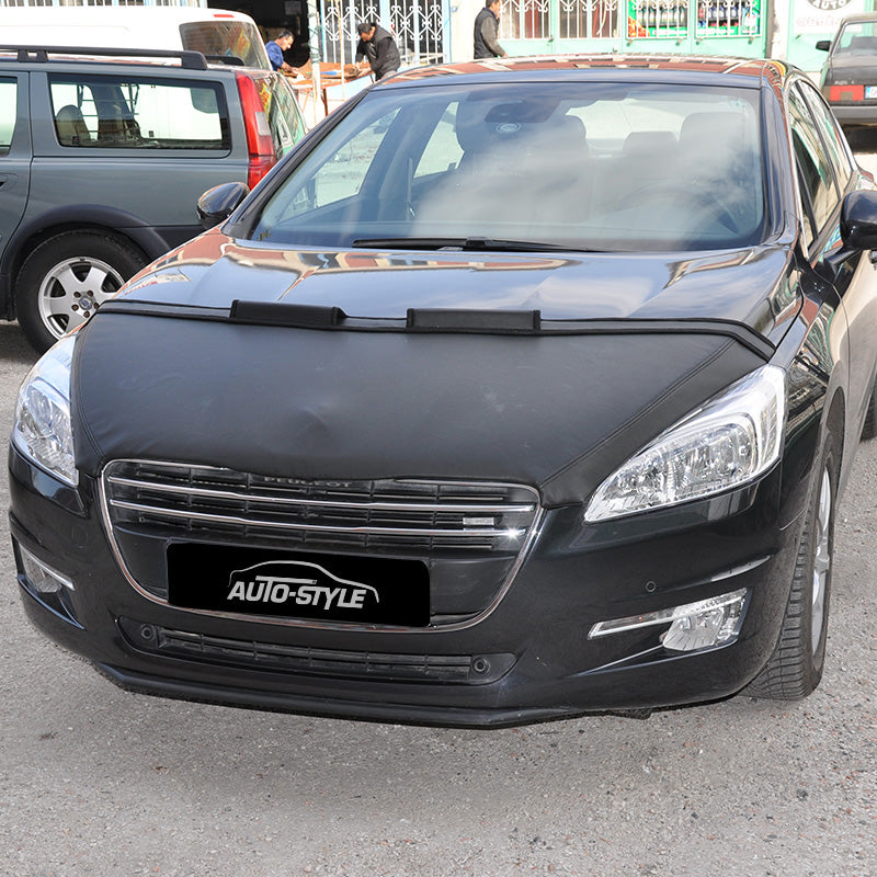 AutoStyle, HoodBra, passar Peugeot 508 2011- svart