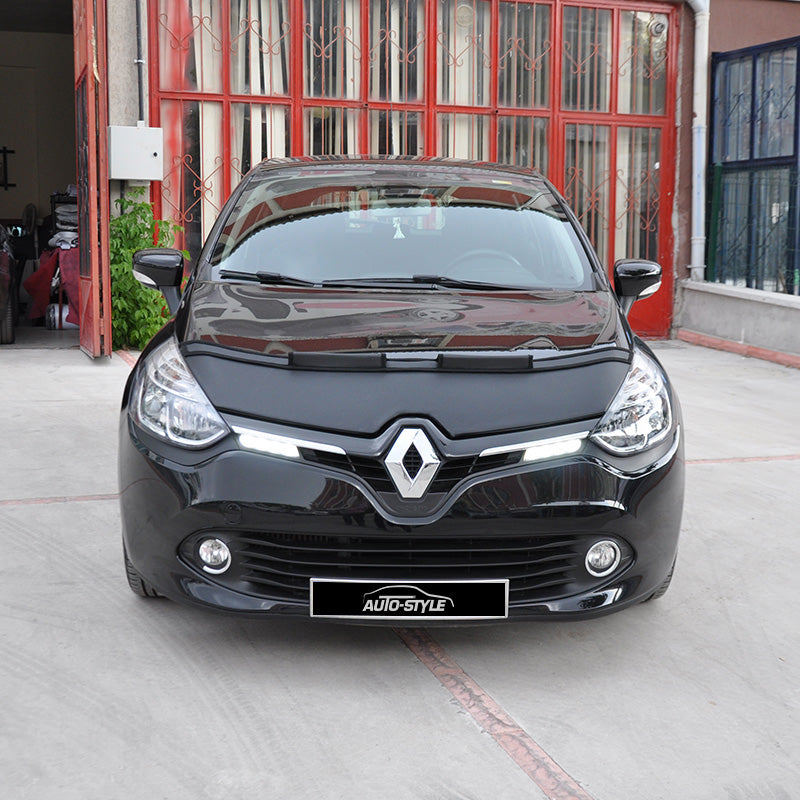 AutoStyle, HoodBra, passar Renault Clio 2012-2015 svart