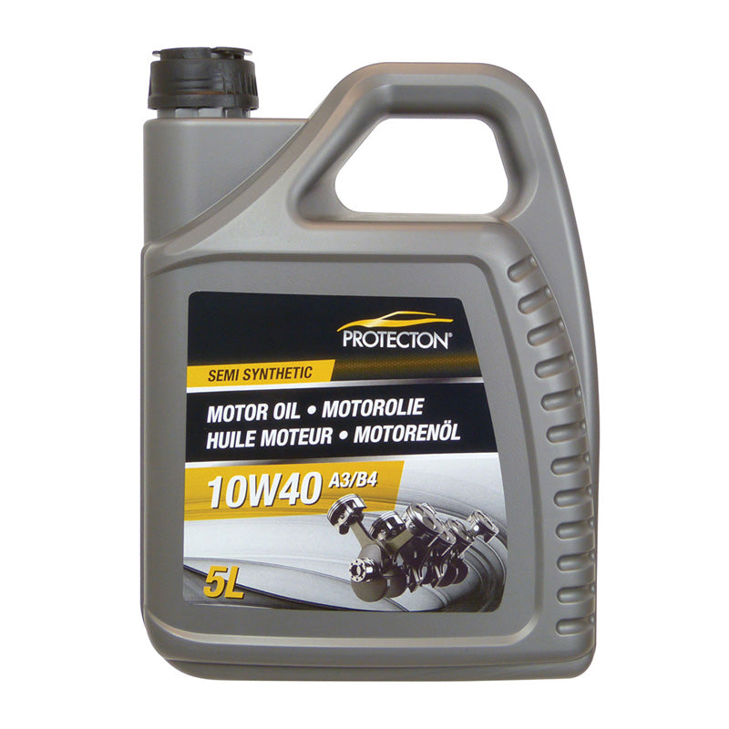 Protecton, halvsyntetisk motorolja 10W40 A3/B4 - 5 liter