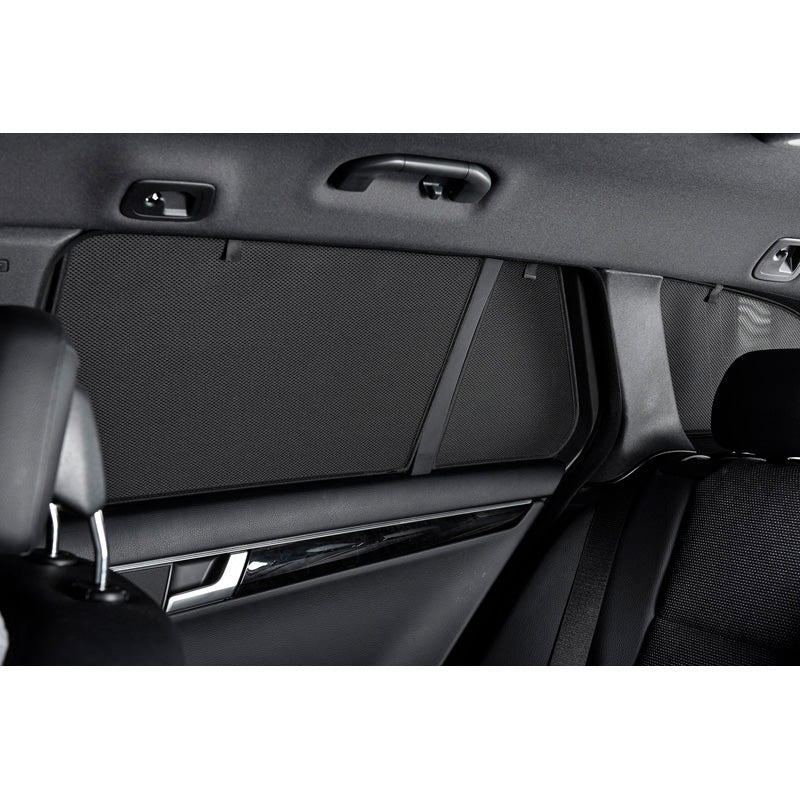 Car Shades,solgardiner (B-stolpe och bak), passar Dacia Logan MCV Estate 2012-2020 (6 delar)