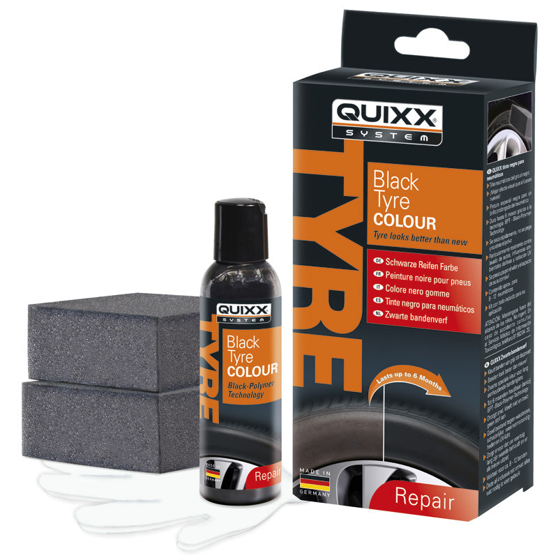 QUIXX, Däckfärg Svart - 75ml