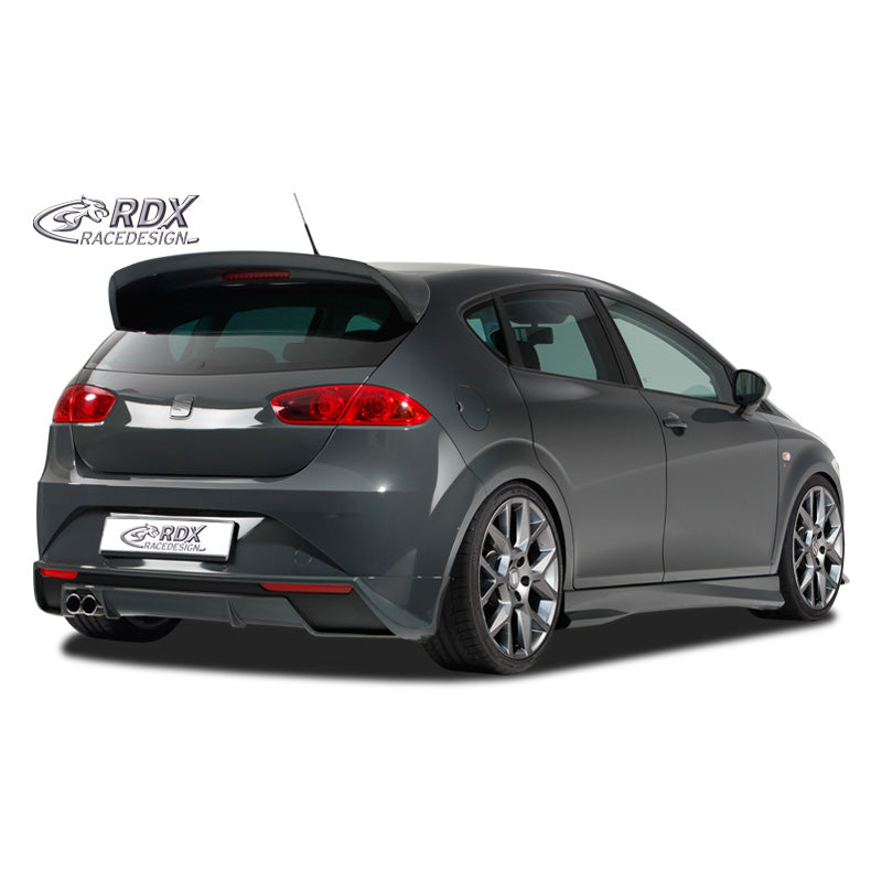 RDX RaceDesign, Bakkjol, passar Seat Leon 1P Facelift 2009-2012 exkl. FR/Cupra (PUR)