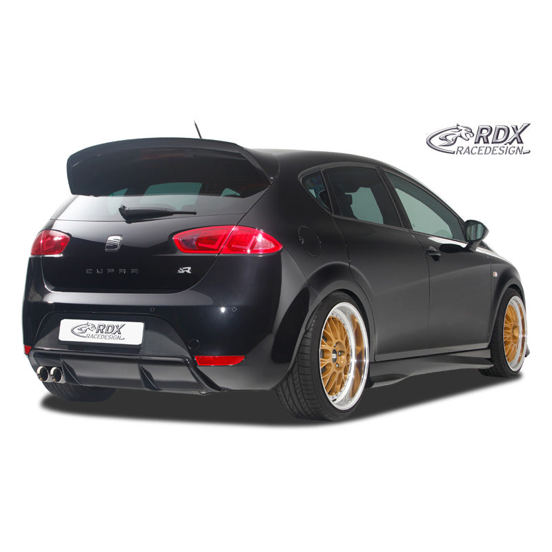 RDX RaceDesign, Bakkjol 'Diffusor', passar Seat Leon 1P FR/Cupra (avgas vänster) (PUR)