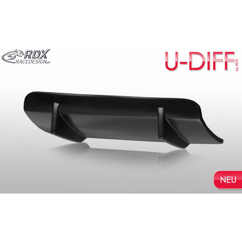 RDX RaceDesign, bakre stötfångare 'Diffusor' Universal 'U-Diff' 52,5 cm (PU)