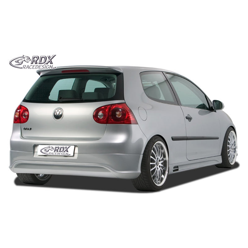 RDX Racedesign, Bakre stötfångare, passar Volkswagen Golf V HB 3/5-dörrars 2003-2008 'R32 clean' (ABS)