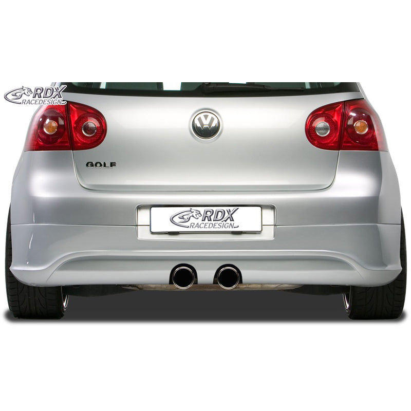 RDX Racedesign, Bakkjol, passar Volkswagen Golf V R32 Hatchback 3/5-dörrars R32 2003-2008 (R32 avgassystem) exkl. Variant/Plus (ABS)