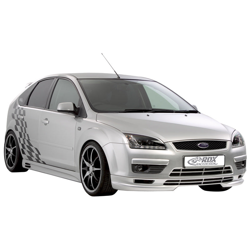 RDX RaceDesign, Sidokjolar, passar Ford Focus II 2005-2008 exkl. ST 'GT-Race' (ABS)