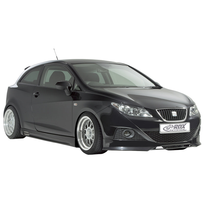 RDX RaceDesign, Sidokjolar, passar Seat Ibiza 6J 3/5 dörrar 2008- 'GT-Race' (ABS)