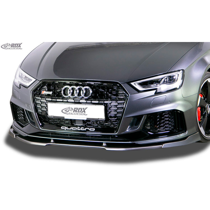 RDX RaceDesign, Frontspoiler Vario-X, passar Audi RS3 (8V) 2017- (PU)