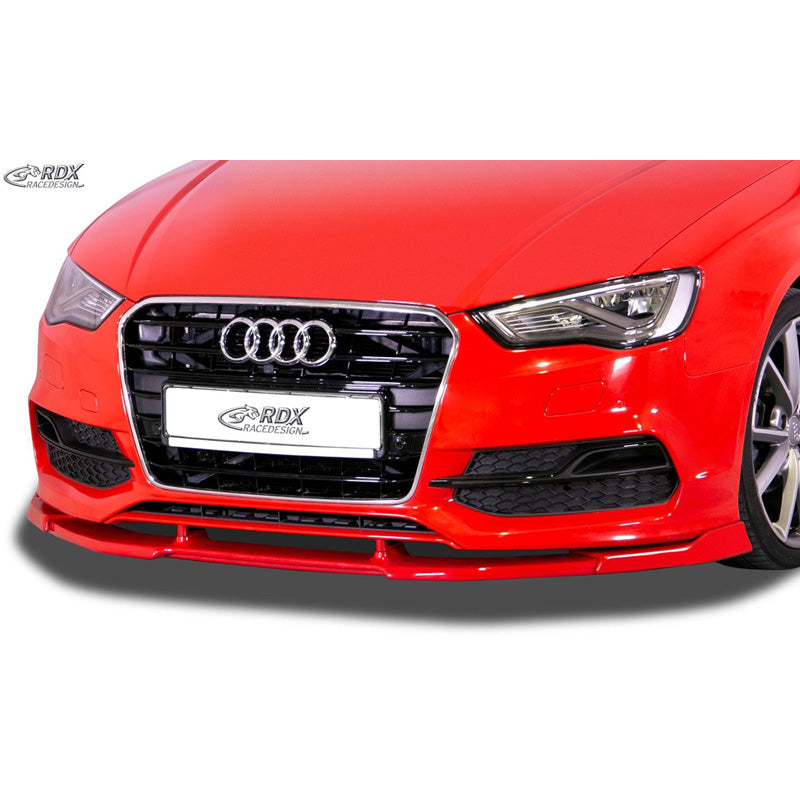 RDX RaceDesign, Frontspoiler Vario-X, passar Audi A3 (8V) Cabrio S-Line / S3 Cabrio 2013-2016 (PU)