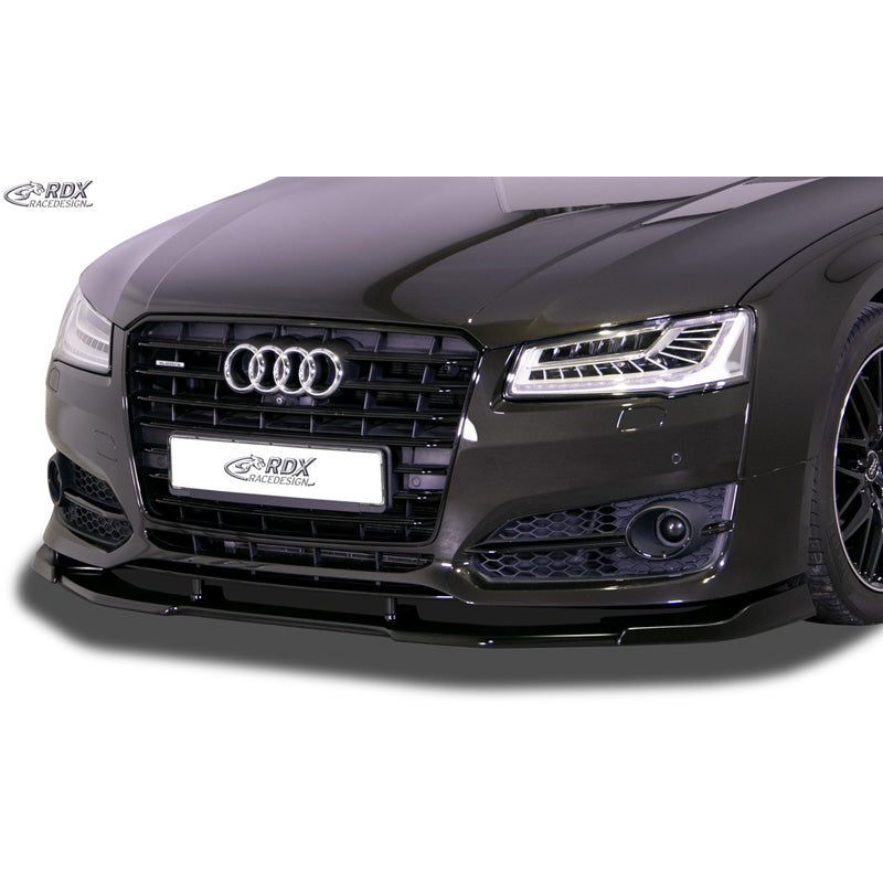 RDX RaceDesign, Frontspoiler Vario-X, passar Audi A8 (4H) inkl. S-Line & S8 FL 2013- (PU)