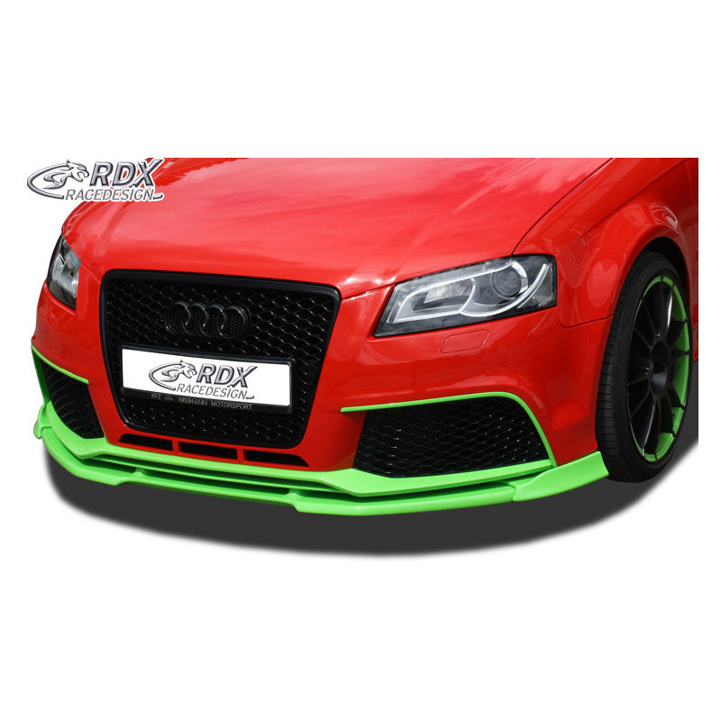 RDX RaceDesign, Frontspoiler Vario-X, passar Audi RS3 3/5 dörrar 2011- (PU)