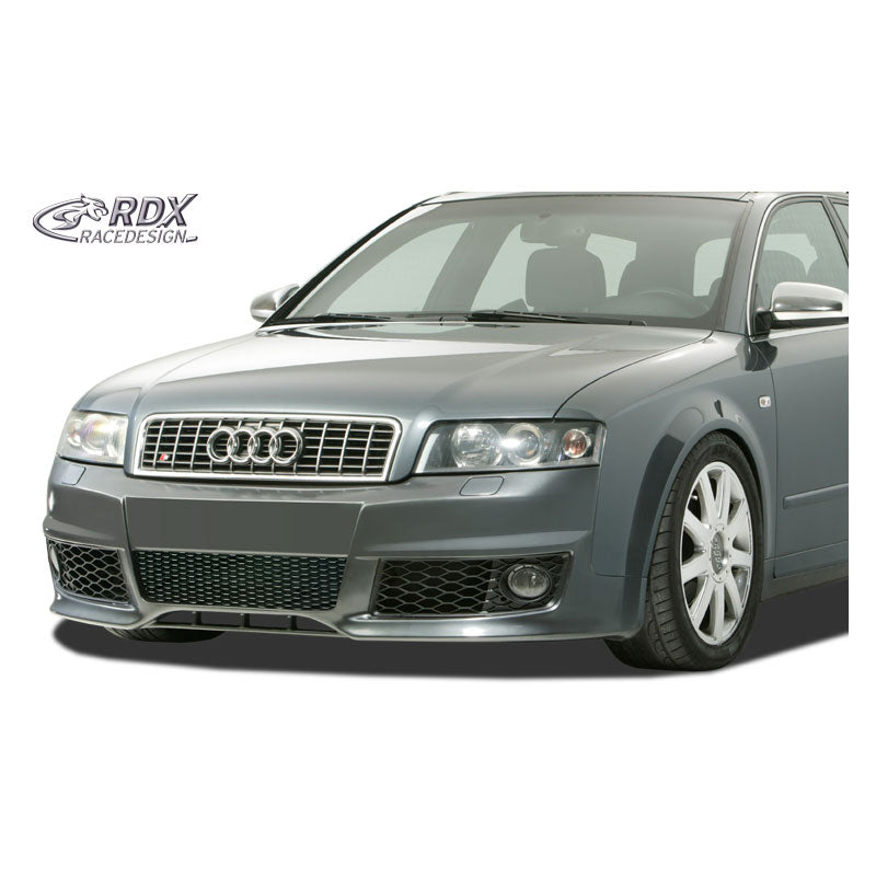 RDX RaceDesign, främre stötfångare, passar Audi A4 B6/8E 2001-2004 'S-Edition' (PU)