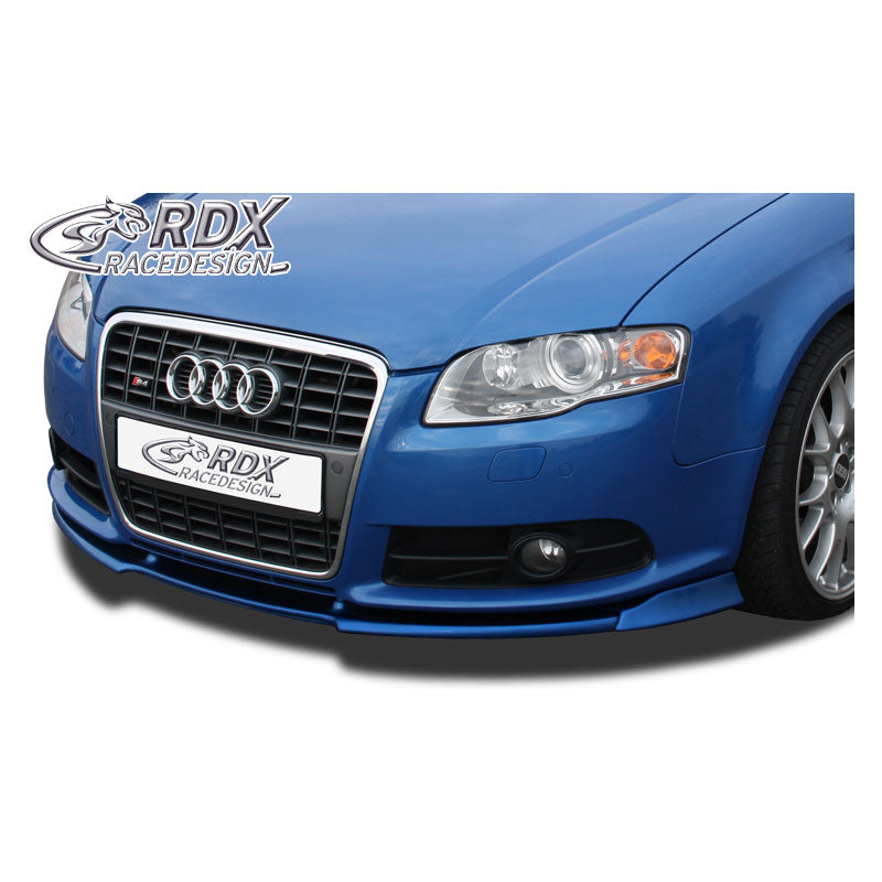 RDX RaceDesign, Frontspoiler Vario-X, passar Audi A4 8E/B7 S-Line/S4 2005-2008 (PU)