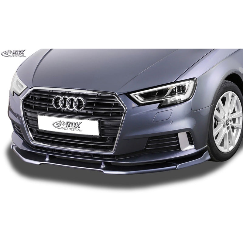 RDX RaceDesign, Frontspoiler Vario-X, passar Audi A3 8V Sportback/Sedan/Cabrio Facelift 2016- (PU)