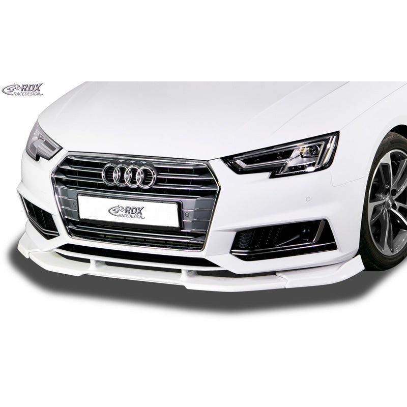 RDX RaceDesign, Frontspoiler Vario-X, passar Audi A4 (B9) S-Line/S4 2015-2019 (PU)